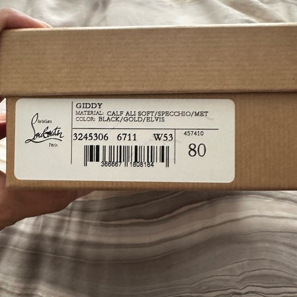 Christian Louboutin Tan Box - Picture 8 of 8